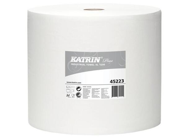 Industritørk KATRIN Plus XL1200 1L 1110m Premium 1-lag tørkepapir 